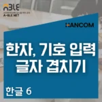 한자 변환부터 특수 문자, 글자 겹치기까지 한글 단축키 총정리 한글 오피스의 한자 및 특수문자 입력과 글자 겹치기 방법